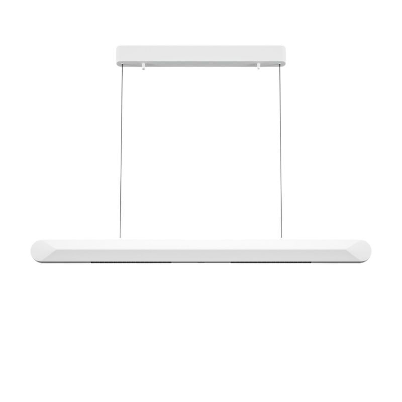 Lampa wisząca Maytoni Motion 8869 biała nowoczesna wbudowany LED 40W 1 szt.