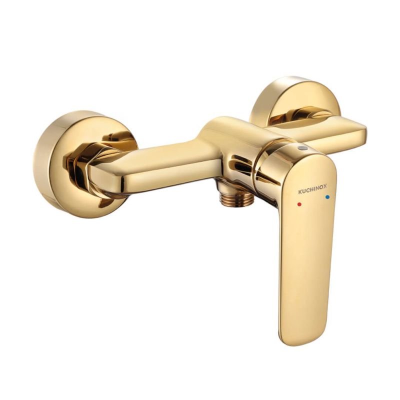 Bateria Natryskowa Kuchinox Ścienna GAVA Złota 1 szt.