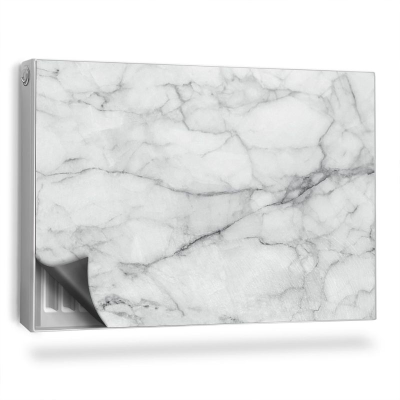 Dekoracyjna osłona mata na kaloryfer Wallfluent 90x60 cm Spękany marmur 1 szt.
