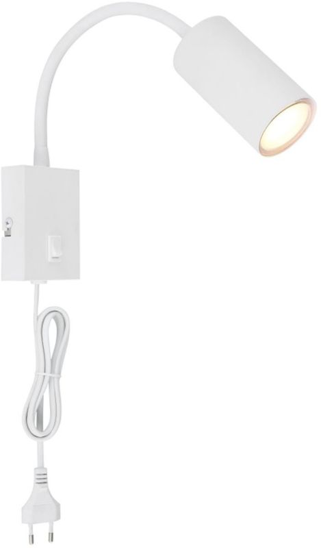 Kinkiet Globo Lighting Robby biały GU10 bez źródła światła IP20, 1 szt.