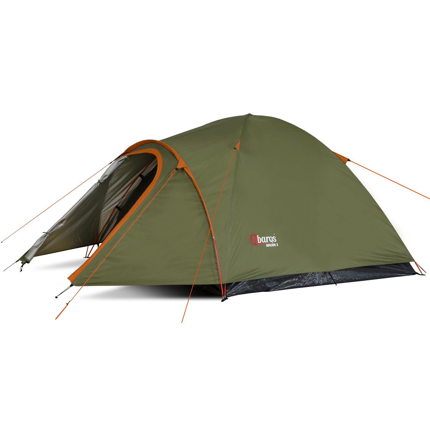 Namiot turystyczny 4 osobowy AbarQs MALWA-4B Oliwka