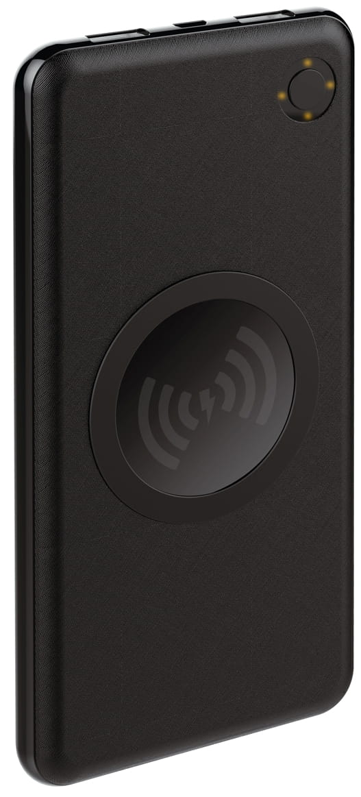 PLATINET power bank 10000mAh indukcyjna czarny QI USB 44572 PMPB10QB - Henryx24