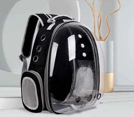 Transporter dla kota psa plecak AG885 szary - Henryx24