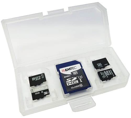 Etui na karty microSD/SD 6x micro + 3x SD - Henryx24