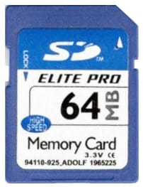 KARTA SD 64MB ELITE PRO - Henryx24