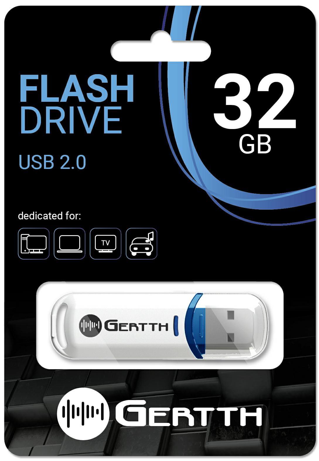 GERTTH USB 2.0 Pendrive 32GB 645351 - Henryx24