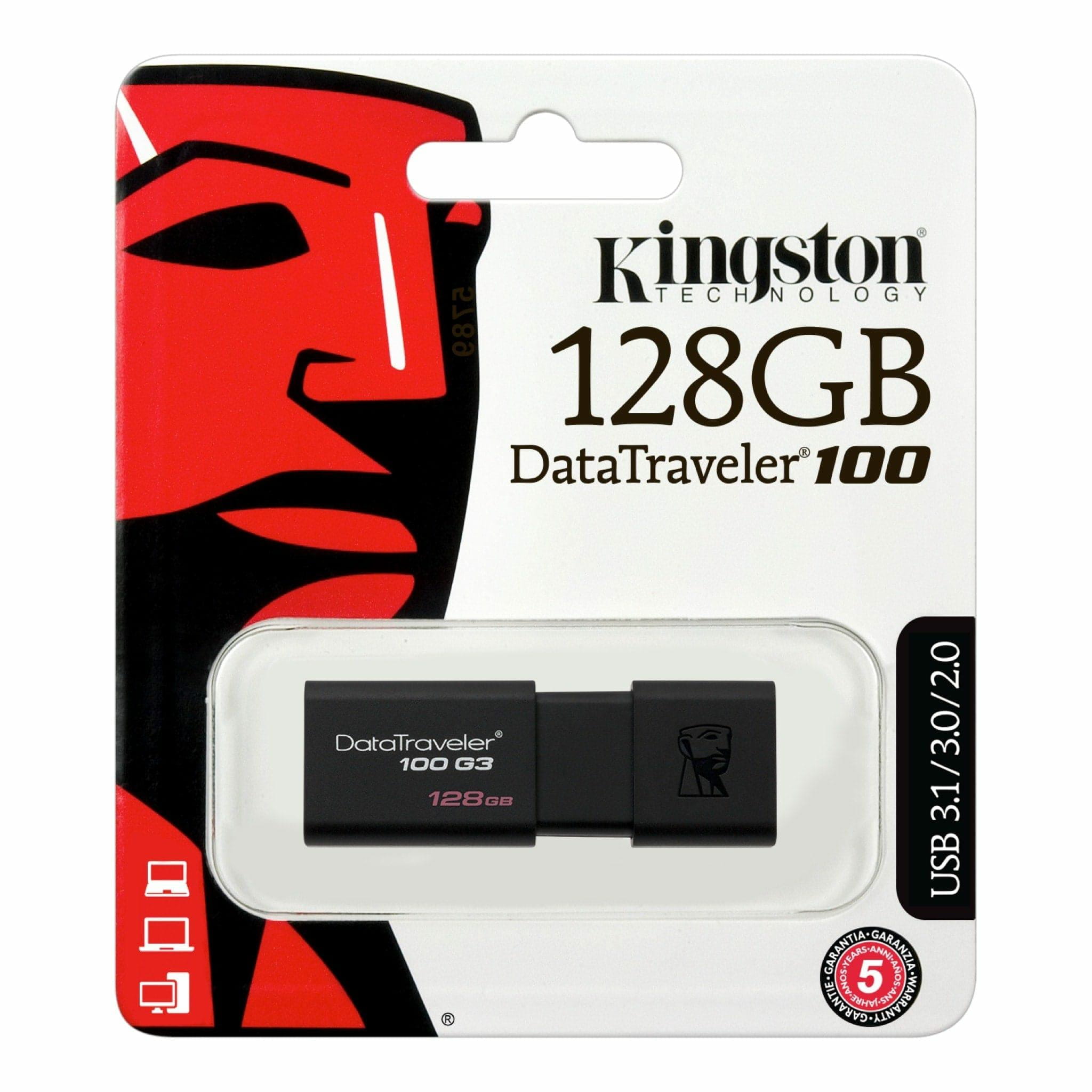 KINGSTON USB Pendrive 128GB DT100G3/128G - Henryx24