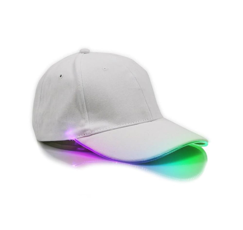 Czapka z daszkiem bejsbolówka LED BQ46A RGB - Henryx24