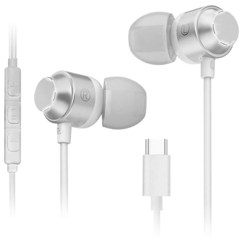 AIRBASS Słuchawki USBC mikrofon biały EXTREME HF000153 - Henryx24