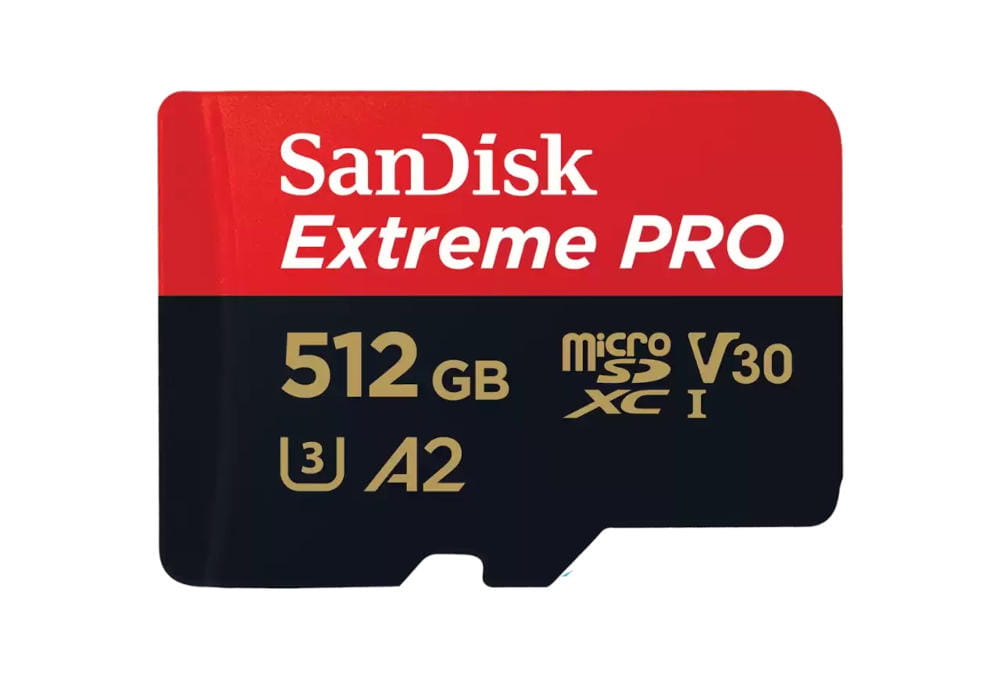 SanDisk Micro SDXC 512GB 200/140MB SDSQXCD-512G-GN6MA c10 A2 V30 U3 EXTREME PRO - Henryx24