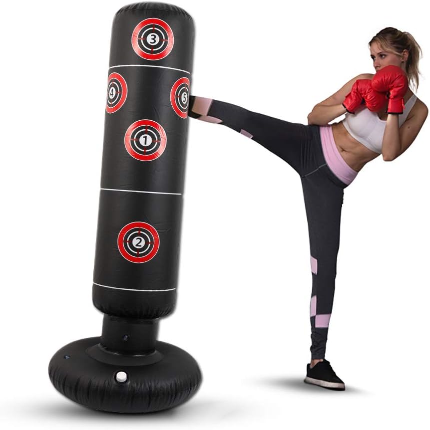 Zestaw Bokserski worek rękawice FT44 +pompka - Henryx24