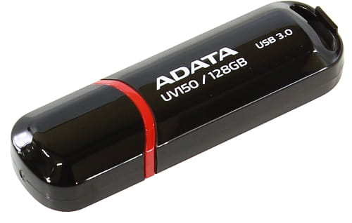 ADATA USB 3.0 Pendrive 128GB UV150 AUV150-128G-RBK - Henryx24