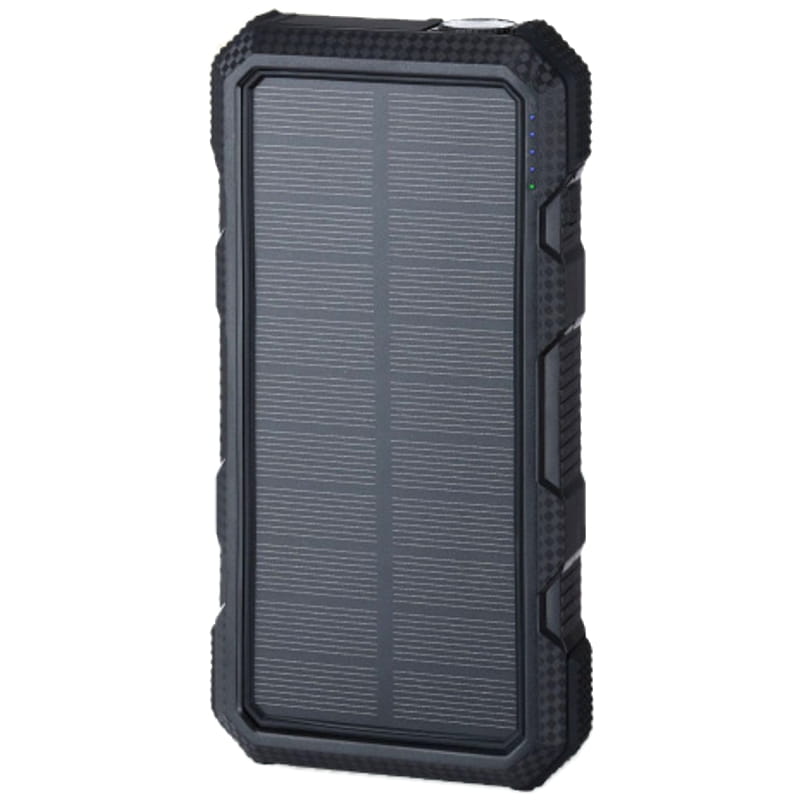 SUNEN Ładowarka słon. S20000B Powerbank Power Bank 20000mAh (74Wh) z panelem solarnym 1.5W, wyjście: USB QC3.0 PD 18W - Henryx24