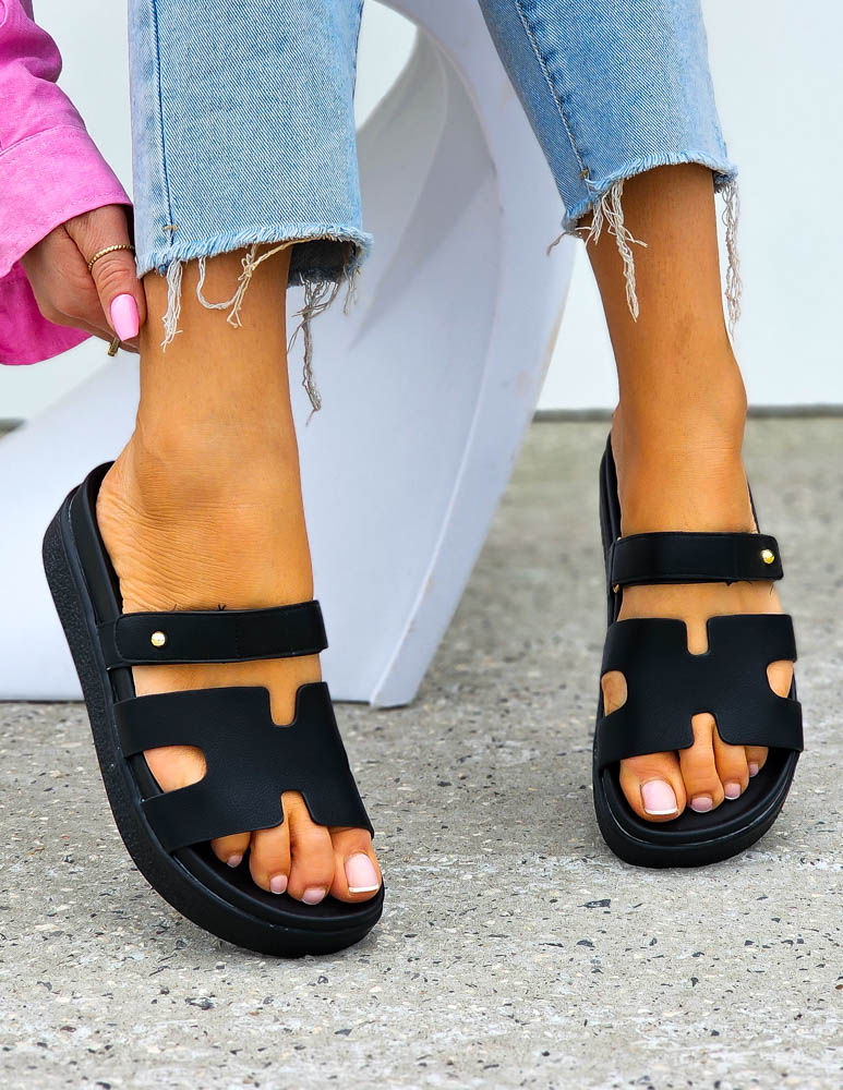 Klapki Damskie Ze Skóry Naturalnej Premium Harms