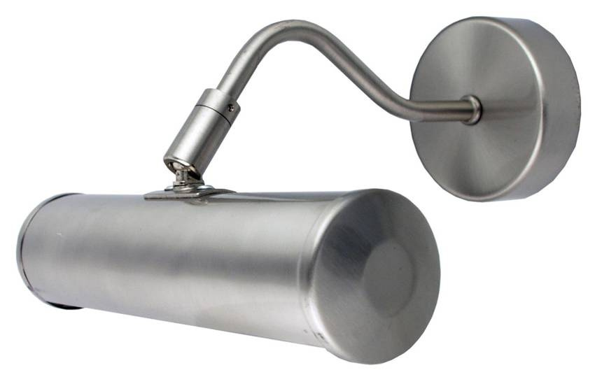 Beżowy kinkiet ścienny do salonu RENOIR metalowy srebrne detale