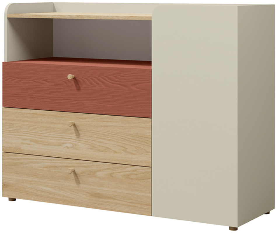 Nowoczesna komoda młodzieżowa z szufladami 120 cm YOKO