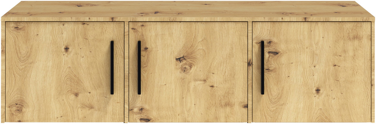 Nadstawka do szafy trzydrzwiowej 150 cm dąb artisan MAXIDO
