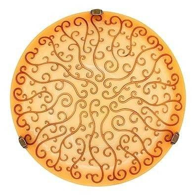 Biała lampa sufitowa plafon do salonu i sypialni nowoczesna