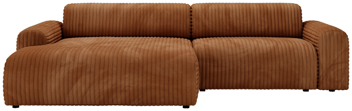 Kanapa narożna do salonu sztruksowa SEFO