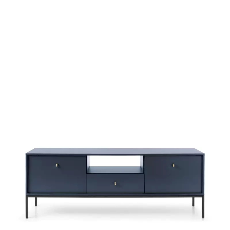 Szafka RTV na nóżkach MONTI granat