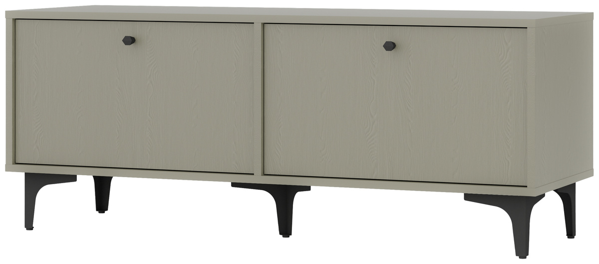 Mała dwudrzwiowa szafka RTV 120 cm TOKEN