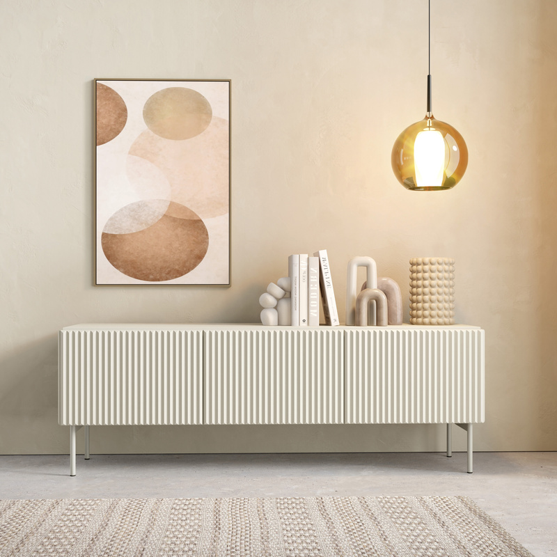 Szafka RTV 150 cm do salonu kaszmir MEZZO