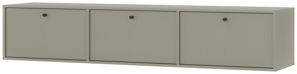 Wisząca trzydrzwiowa szafka RTV pod telewizor 180 cm TOKEN