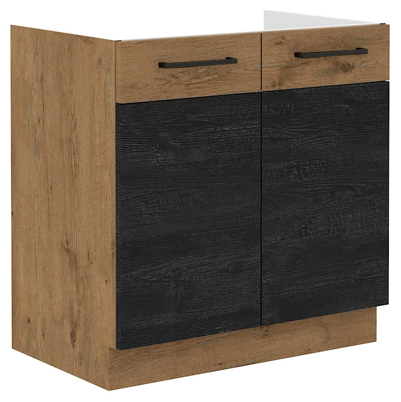 Szafka pod zlewozmywak 80 cm dąb lancelot VIKI