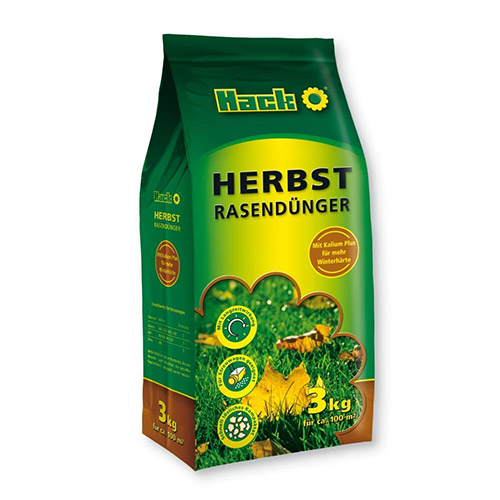 3 kg, Nawóz jesienny do trawnika - : Ilość w opakowaniu: 3 kg