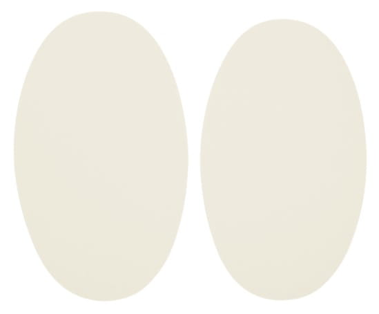 łaty poliestrowe termoprzylepne 2 szt. kol.212 ecru