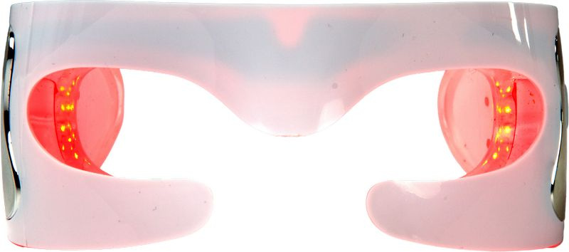 STYLPRO Radiant Eyes Red LED Goggles, okulary do terapi czerwonym światłem LED