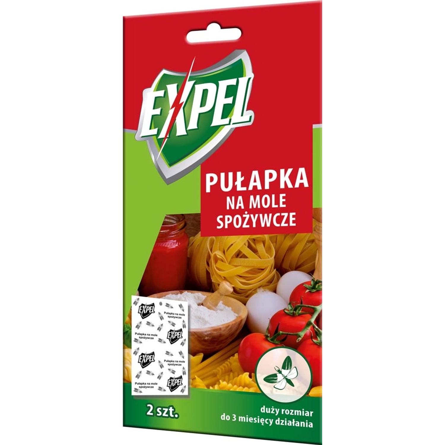 Expel Pułapka na mole spożywcze 2 sztuki
