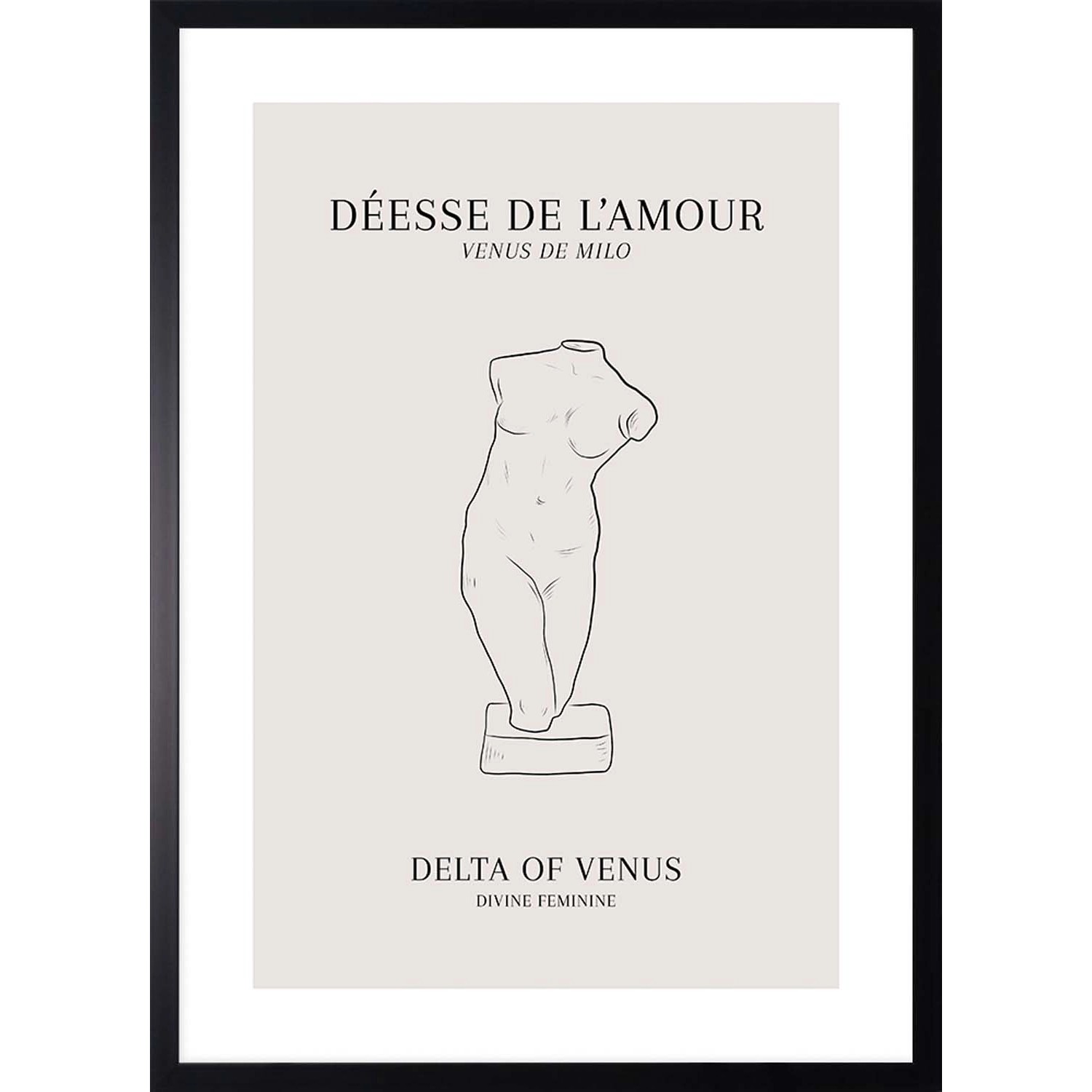 ARS LONGA Obraz VENUS WITH LOVE no.1 53 x 73 cm