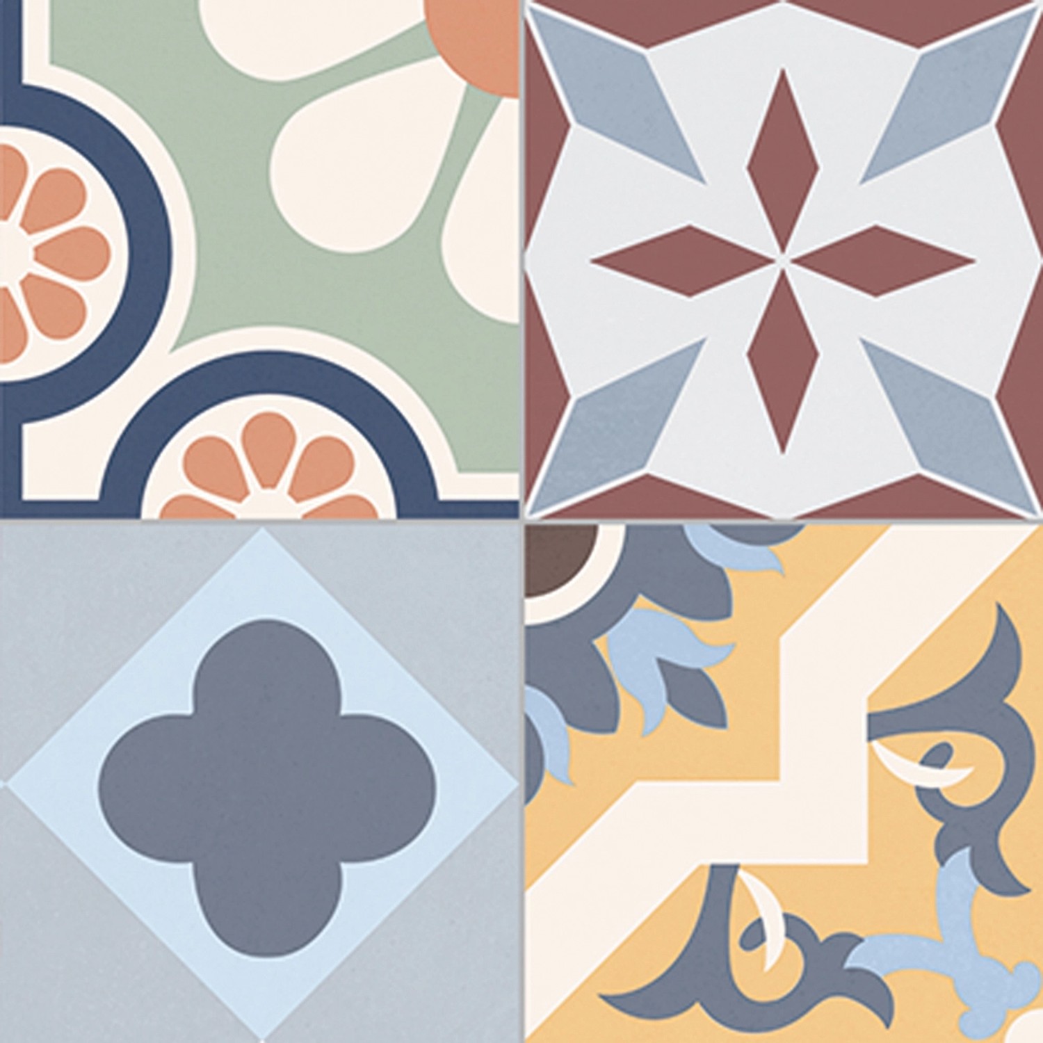 Gres szkliwiony Lumier mix 33,15 x 33,15 cm