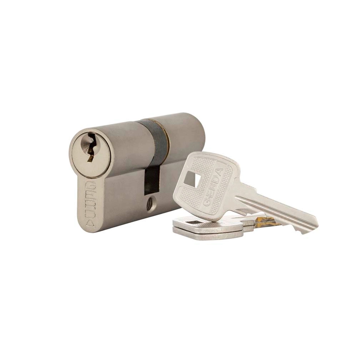 Gerda Wkładka bębenkowa WK E1 nikiel 25/25