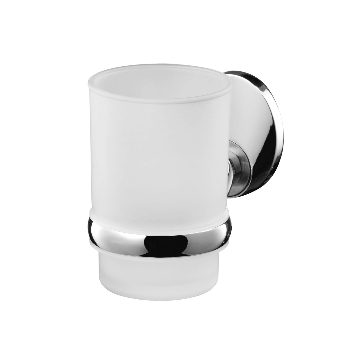 Bisk Kubek Emotion z uchwytem chrom / satyna