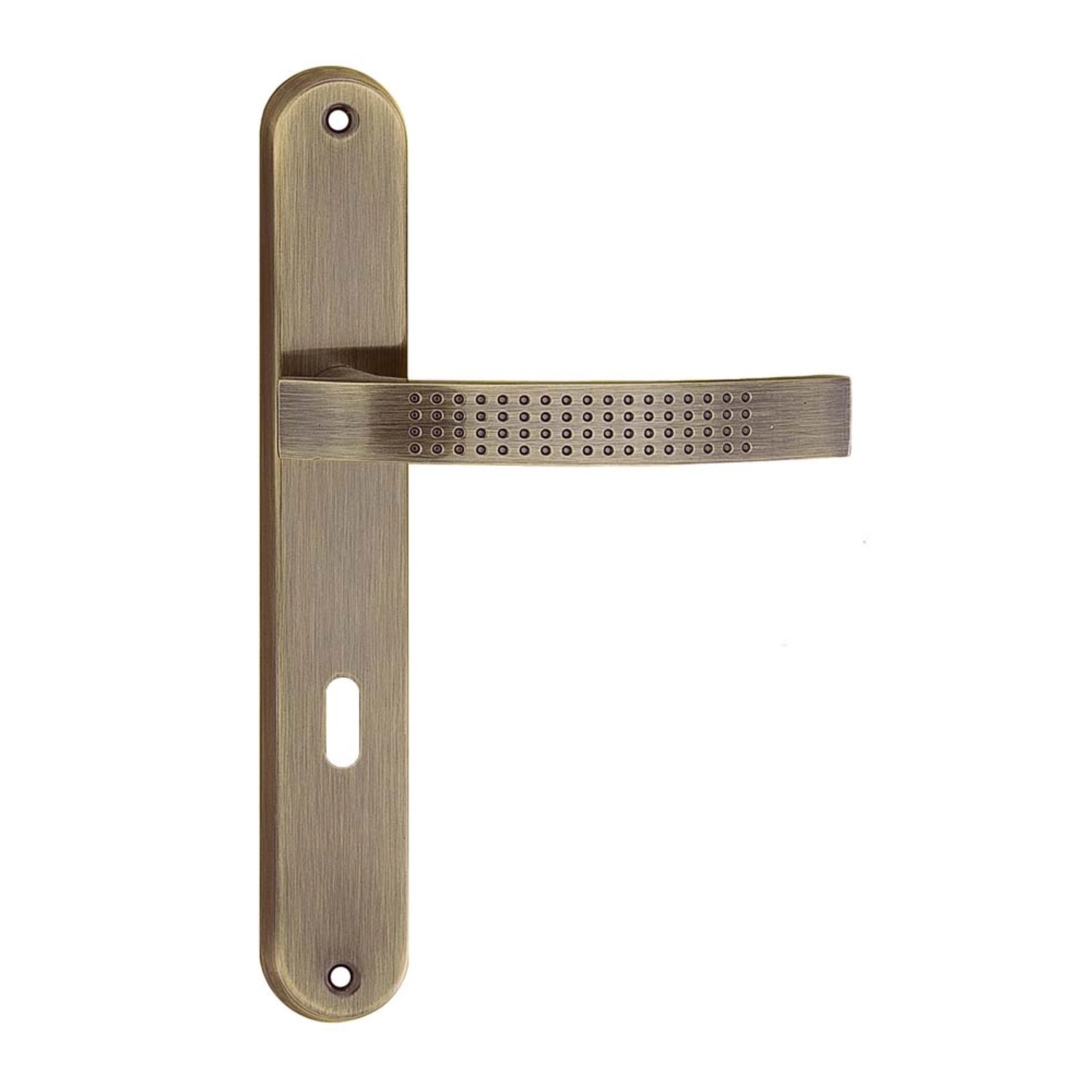 Metal-Bud Klamka z szyldem Astra patyna