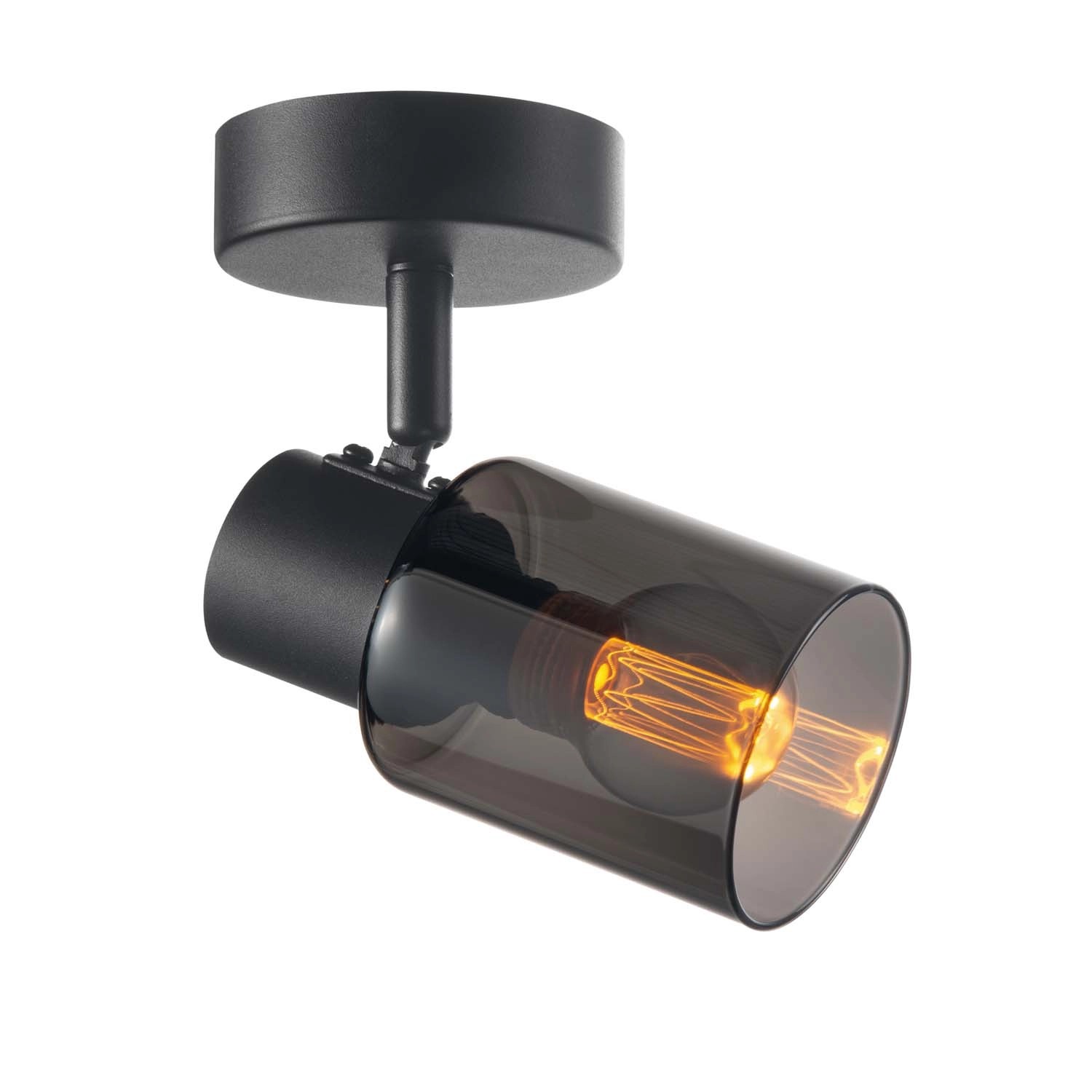 Goldlux Lampa ścienno-sufitowa REBECCA 1xE14 max. 8W LED smoky