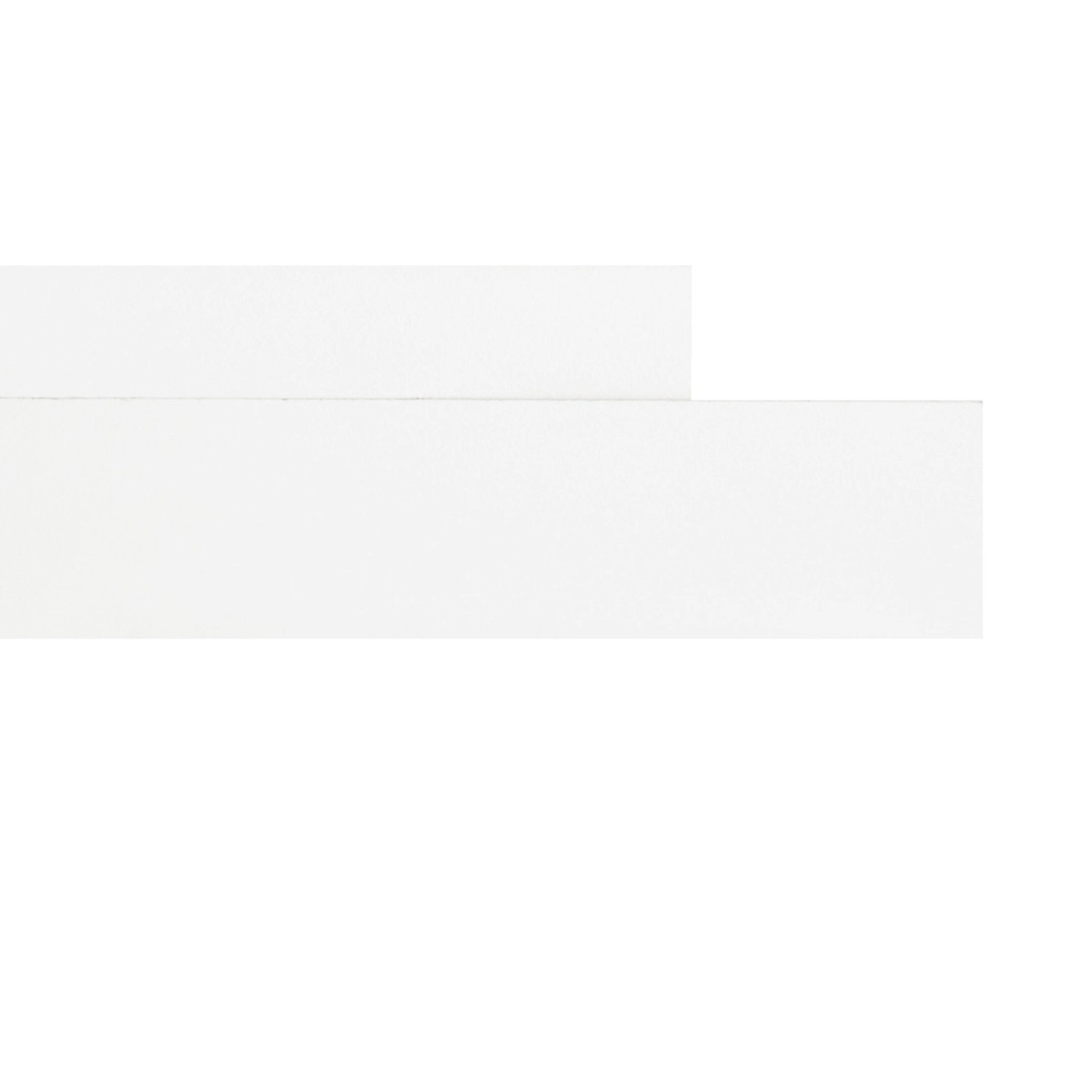 Obrzeże boczne 4,2 cm x 61 cm biały mat