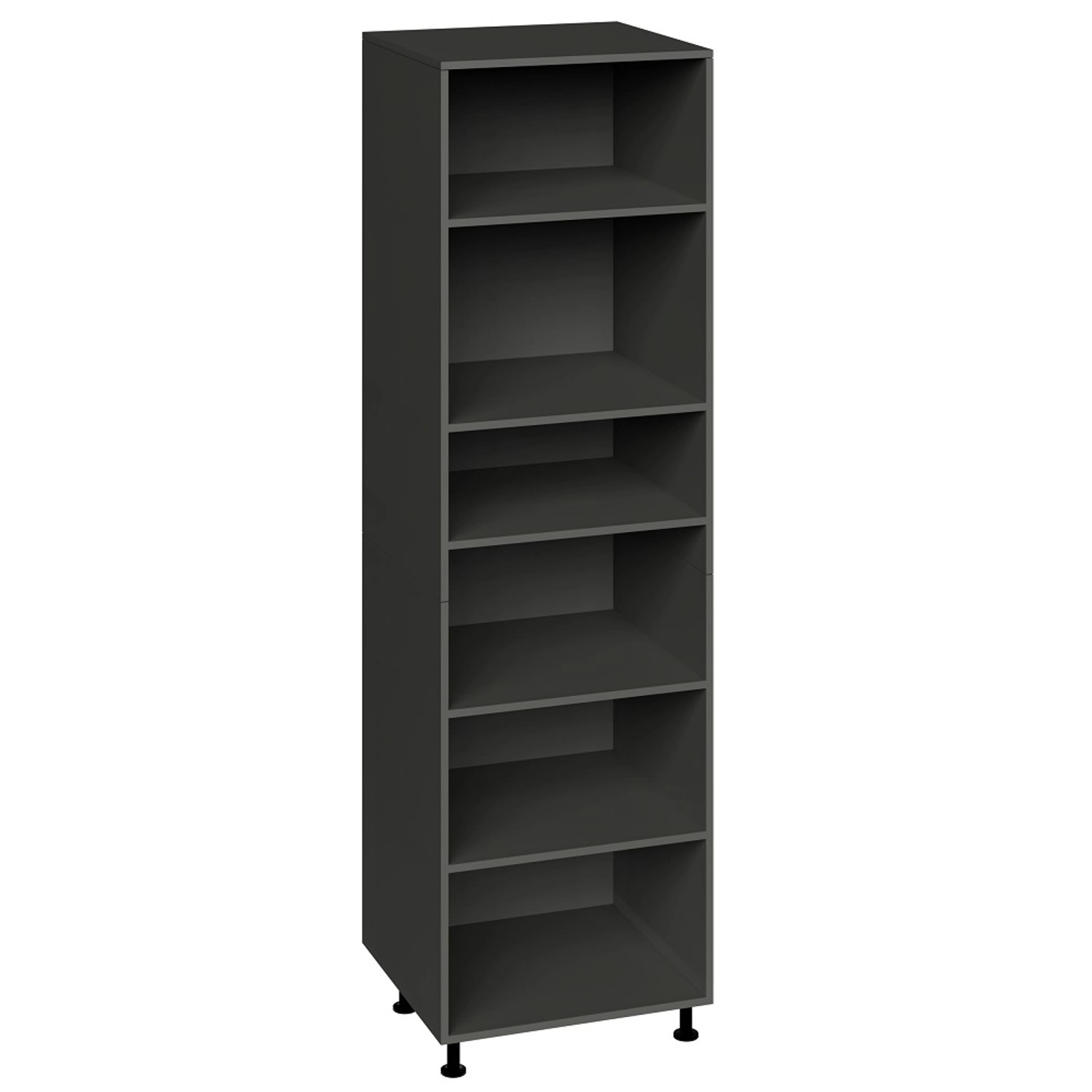 Korpus słupek 202,2x56x60 cm grafit