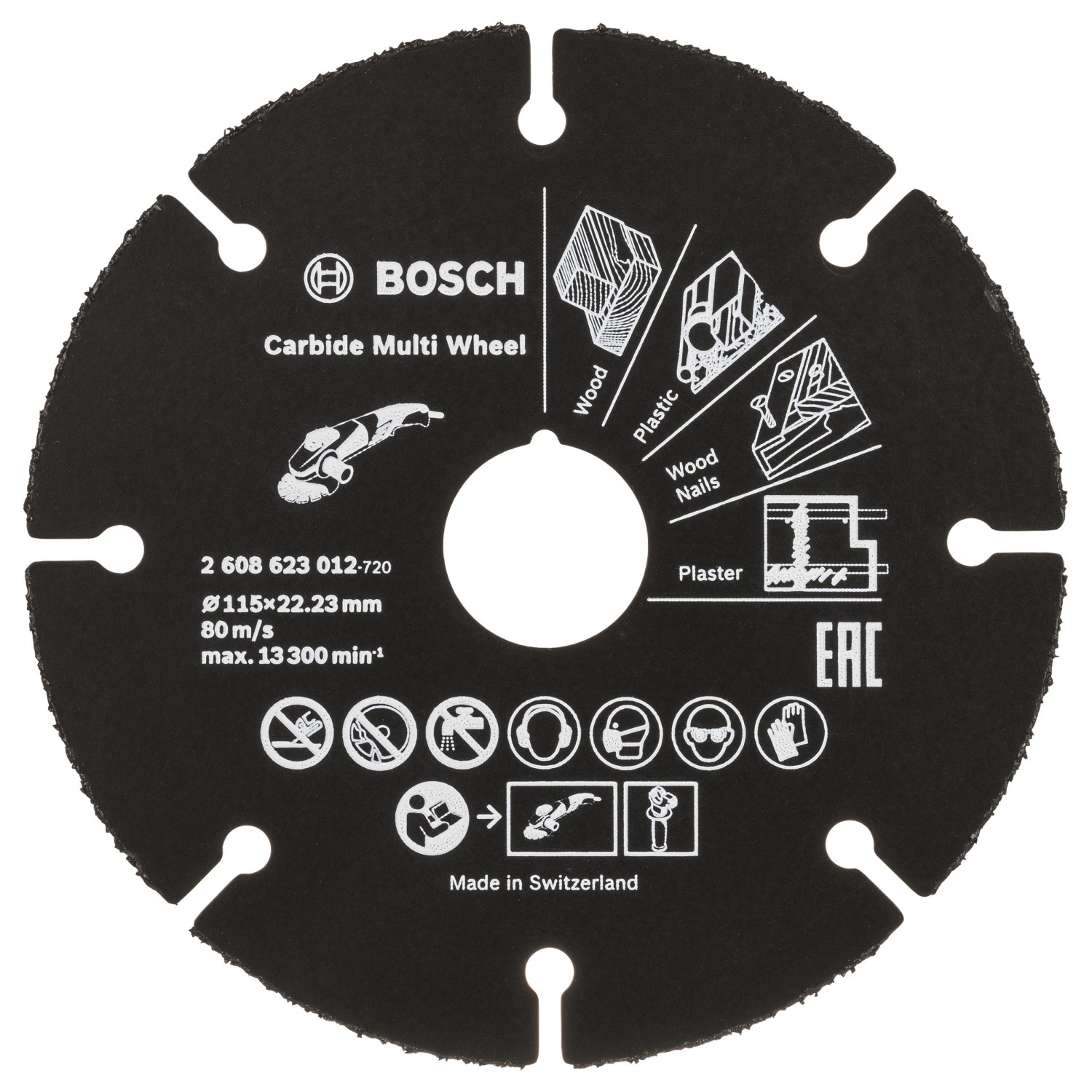 Bosch Professional Tarcza uniwersalna 115 mm