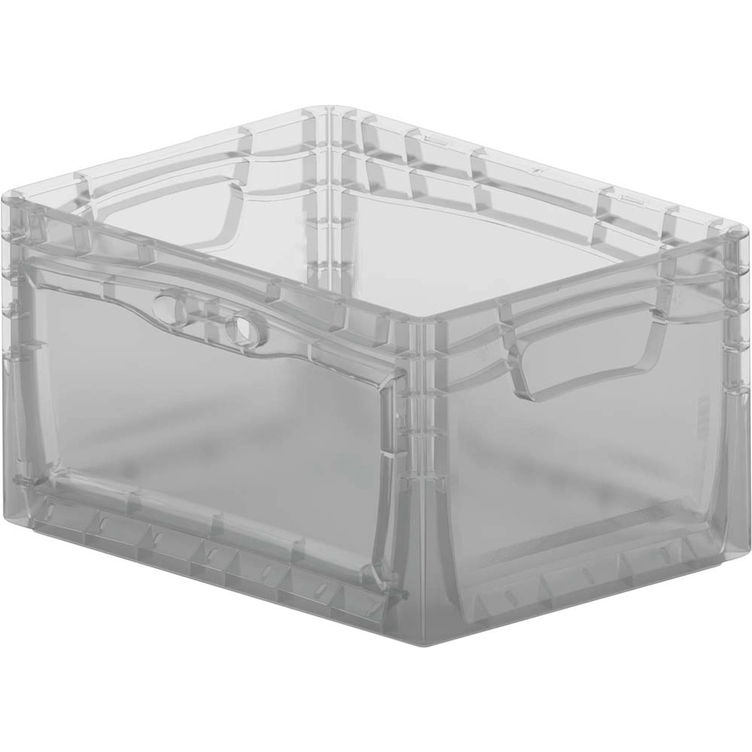 Pojemnik EUROBOX z klapą transparentny 20 l