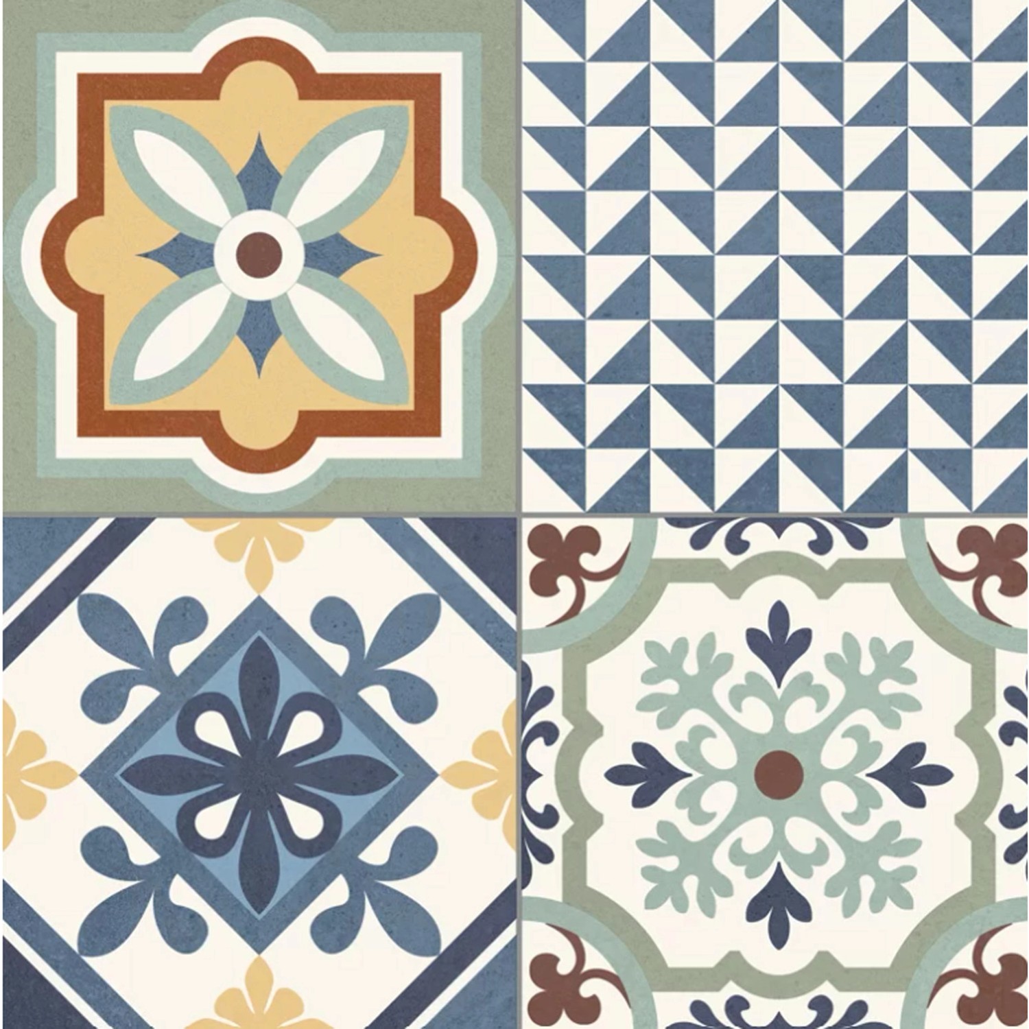 Gres szkliwiony Heritage mix 33,15 x 33,15 cm