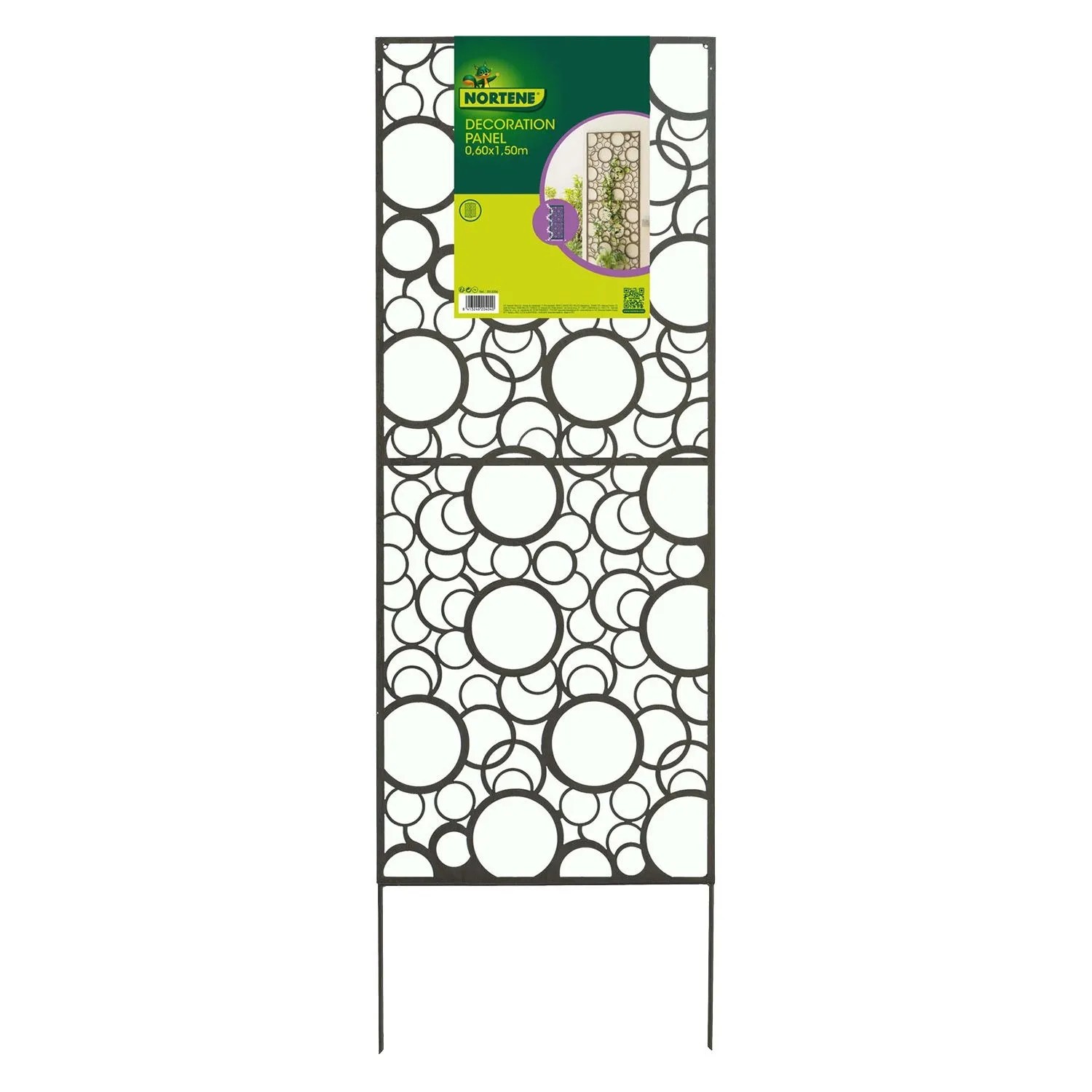 Panel dekoracyjny metalowy bubbles - 0,6x1,5 m