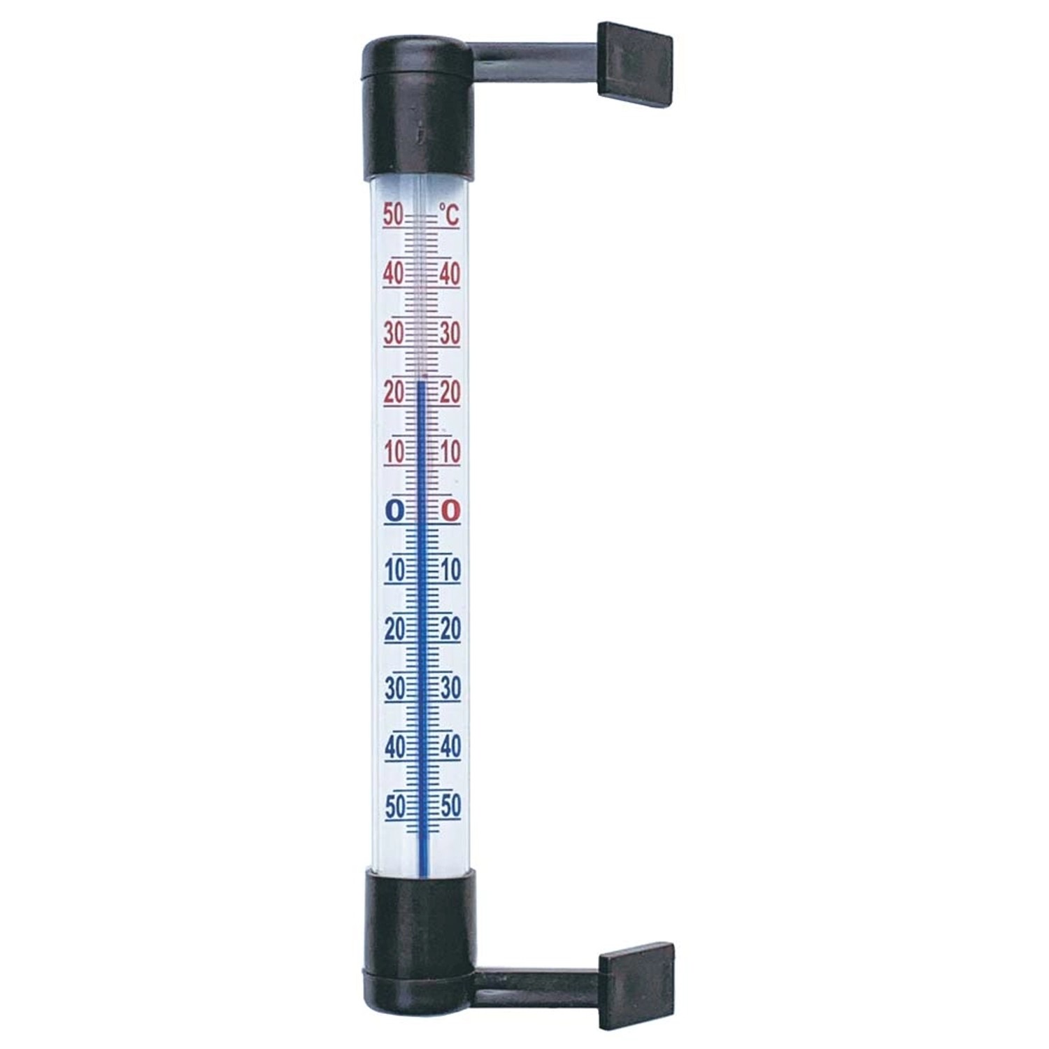 Termometr zewnętrzny mały brązowy