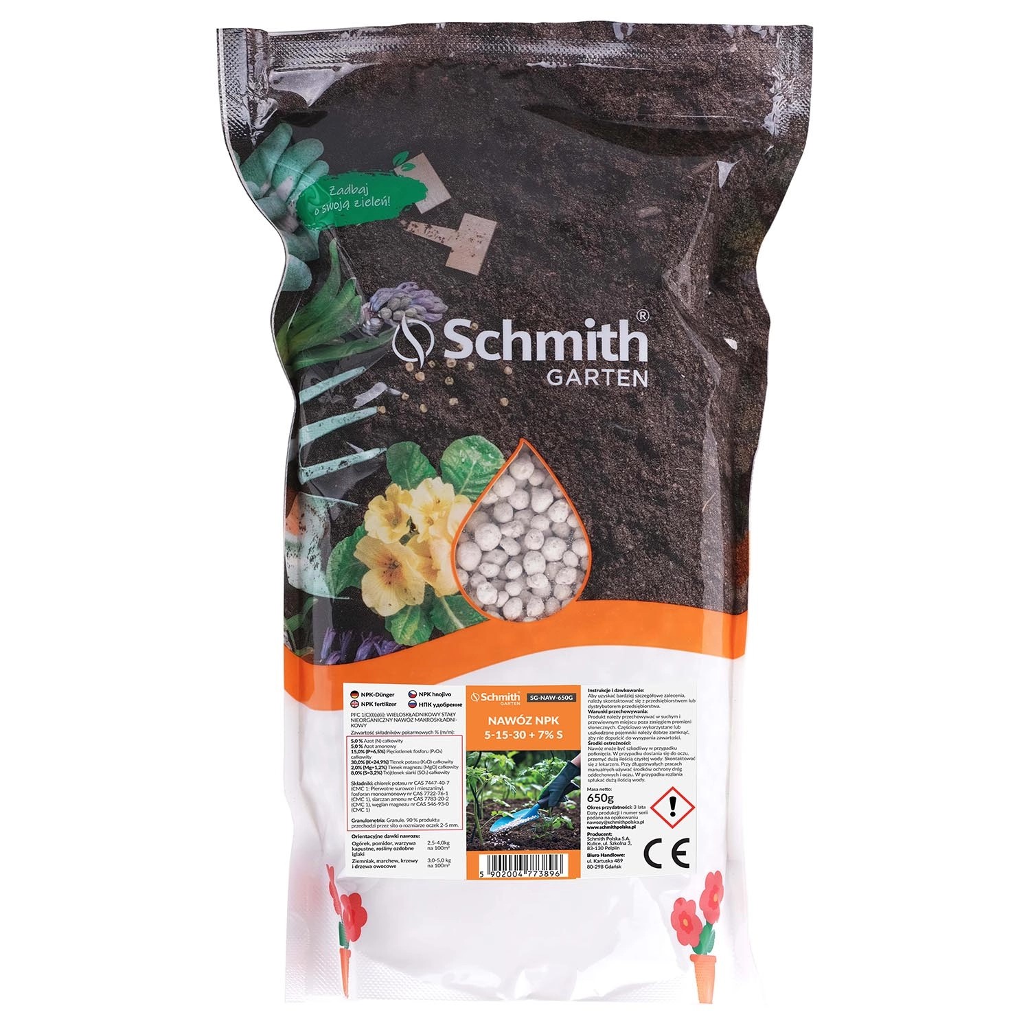 Nawóz NPK 5-15-30 650 g