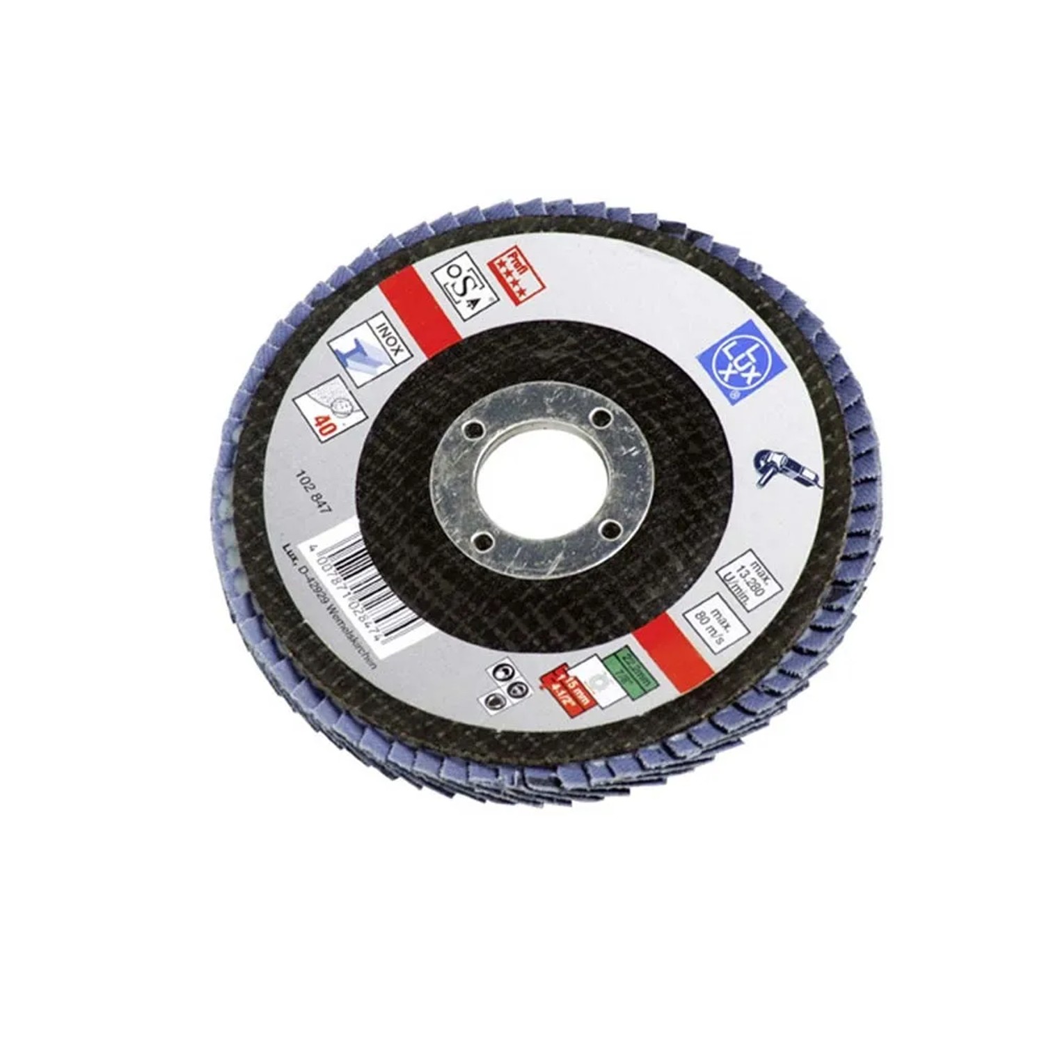 LUX Ściernica listkowa 115 mm P 40