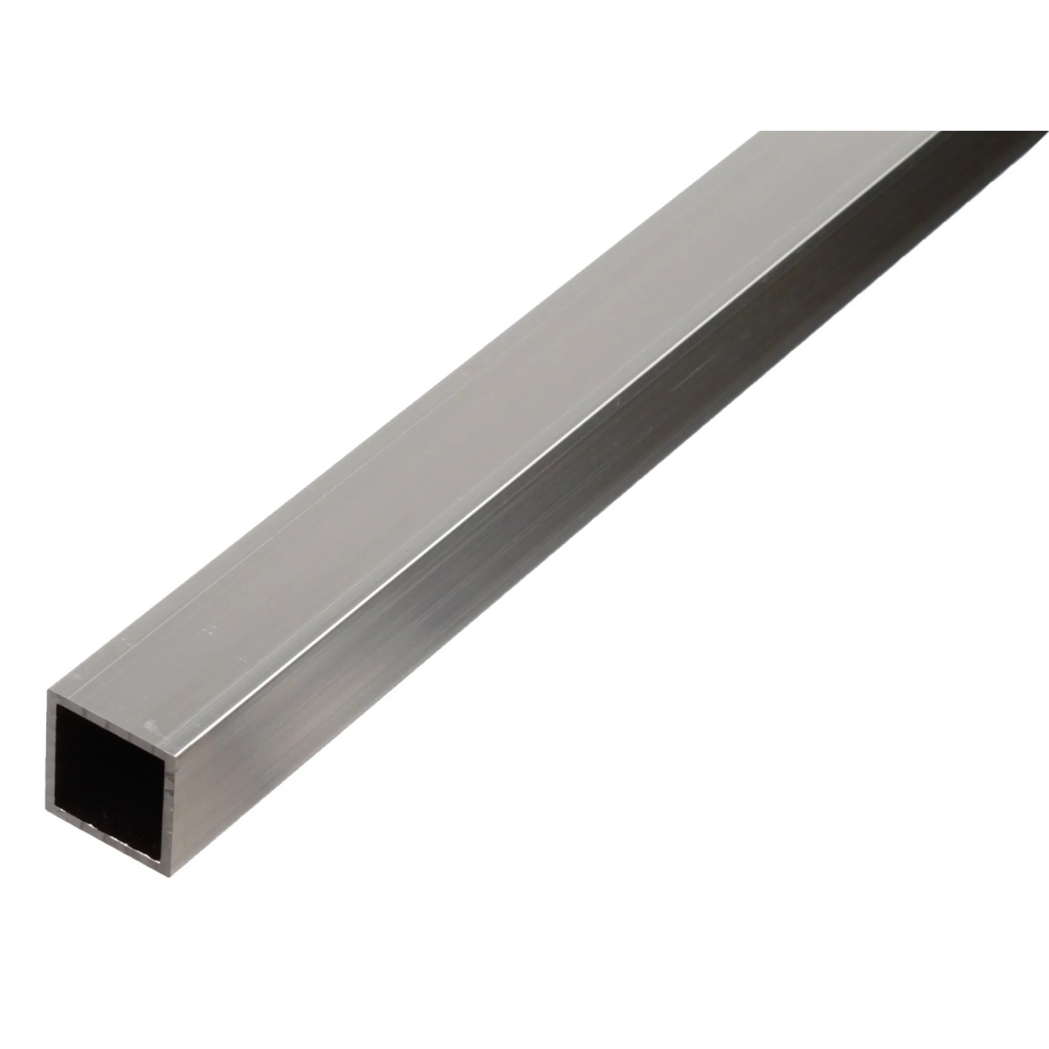 GAH Alberts Rura kwadratowa aluminiowa surowa 15 mm x 15 mm x 1000 mm