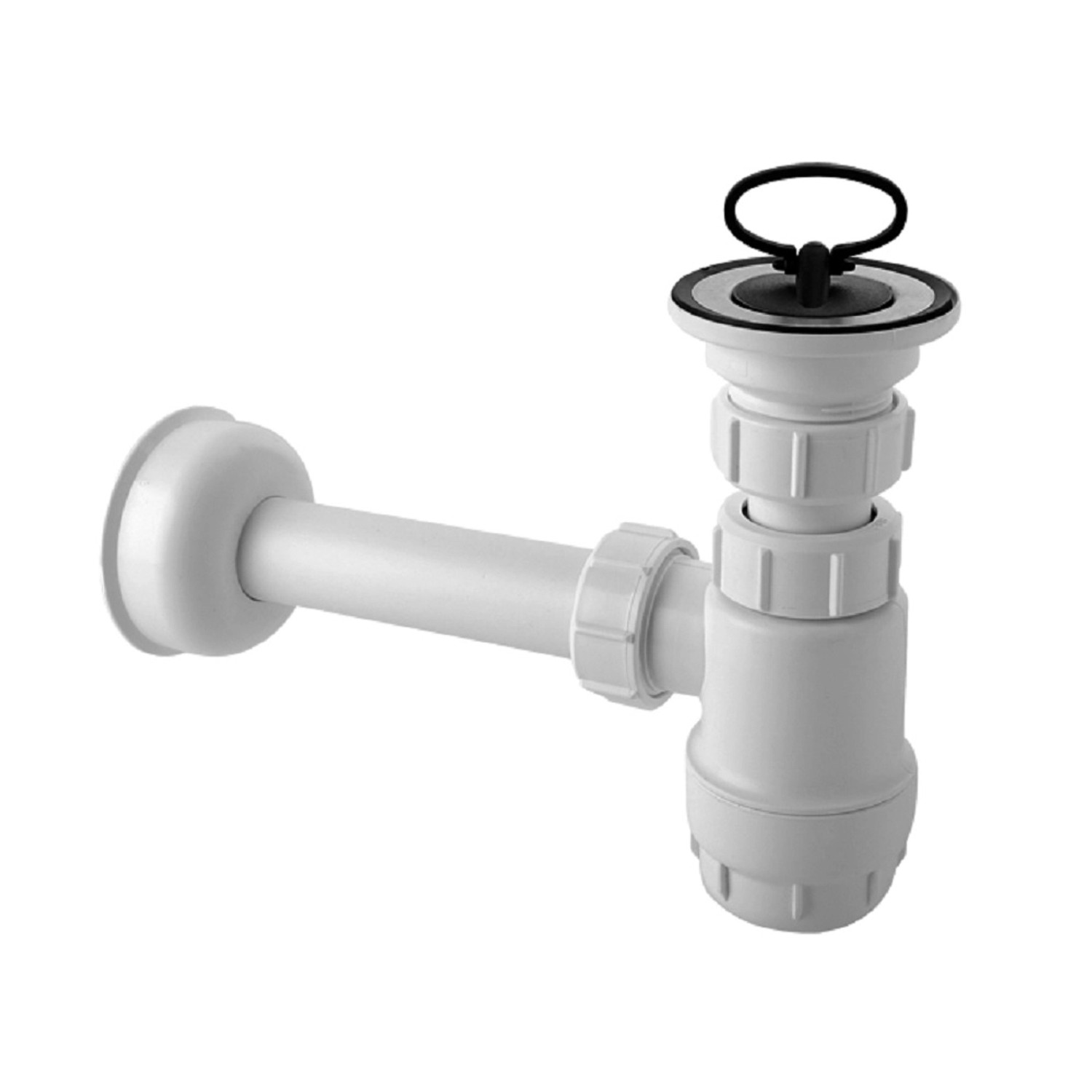 McALPINE Syfon umywalkowy butelkowy 1 1/4" x 32 mm ze spustem