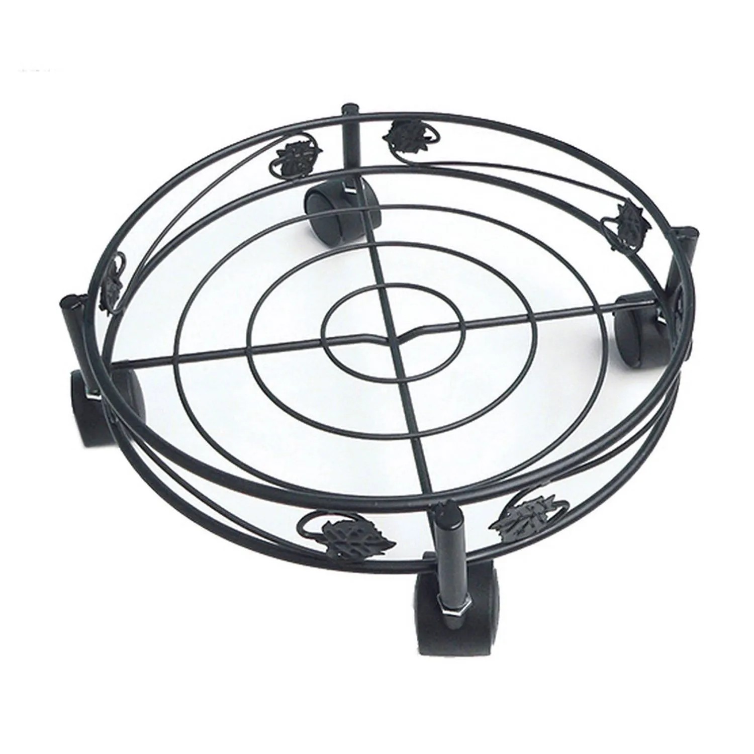 Podstawka metalowa na kółkach - śr. 32 cm